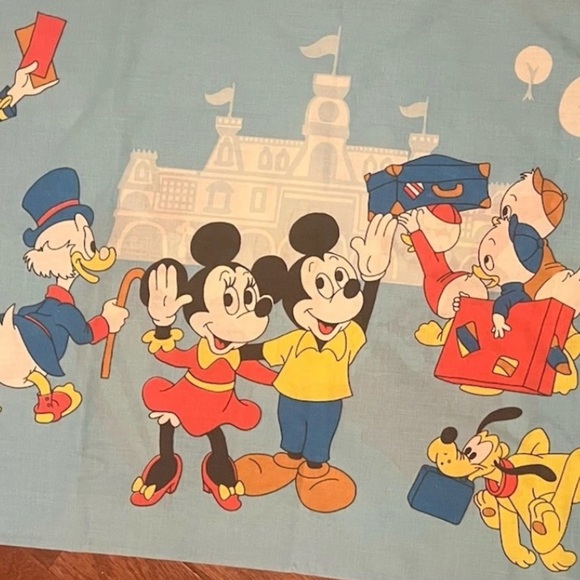 VTG Walt Disney Production Double Sided Pillow Case - Picture 2 of 5
